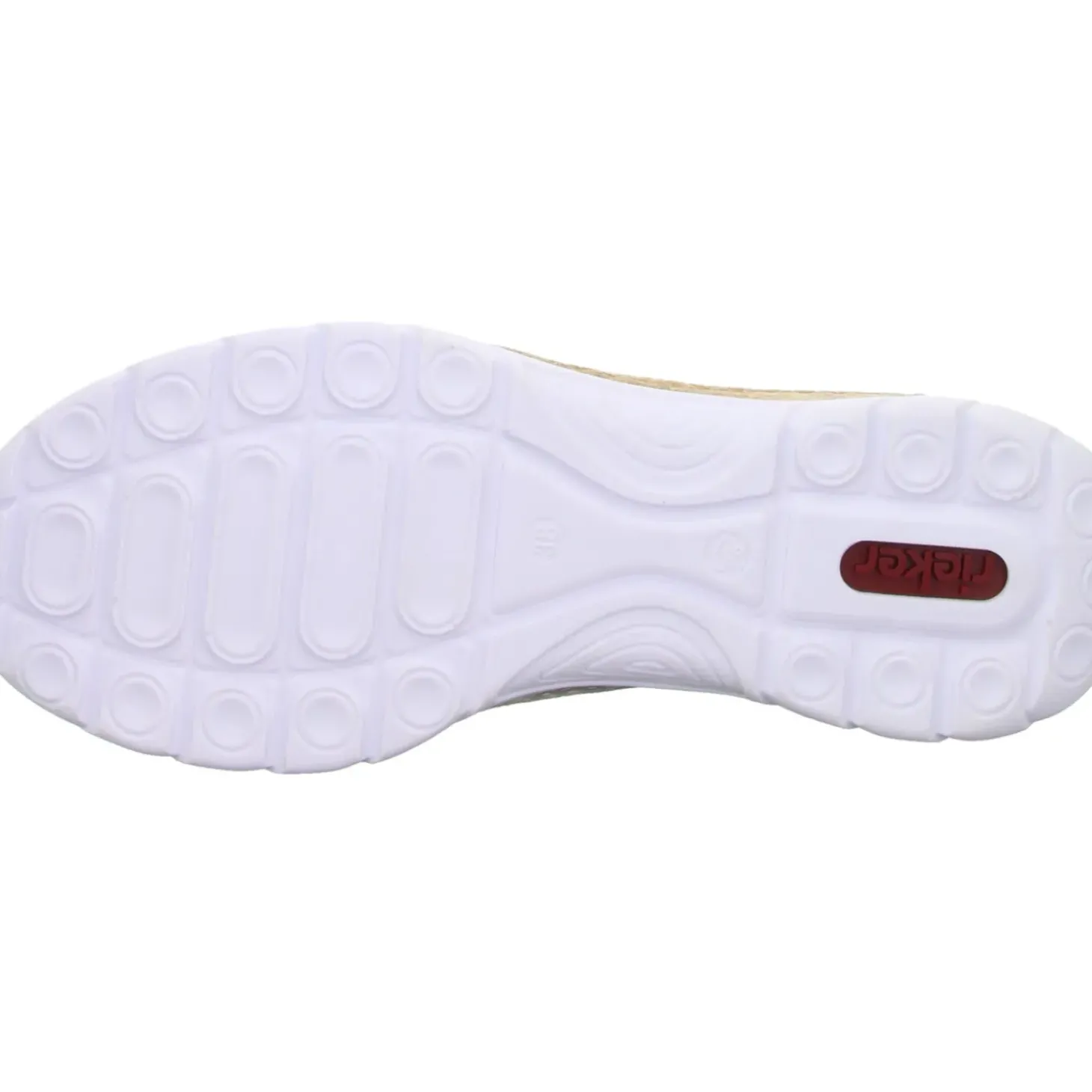 Rieker Slipper/Kletthalbschuh luftdurchlässig (durchbrochenes/geflochtenes Obermaterial)