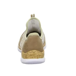 Rieker Slipper/Kletthalbschuh luftdurchlässig (durchbrochenes/geflochtenes Obermaterial)