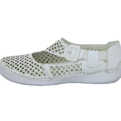 Rieker Slipper/Kletthalbschuh luftdurchlässig (durchbrochenes/geflochtenes Obermaterial)
