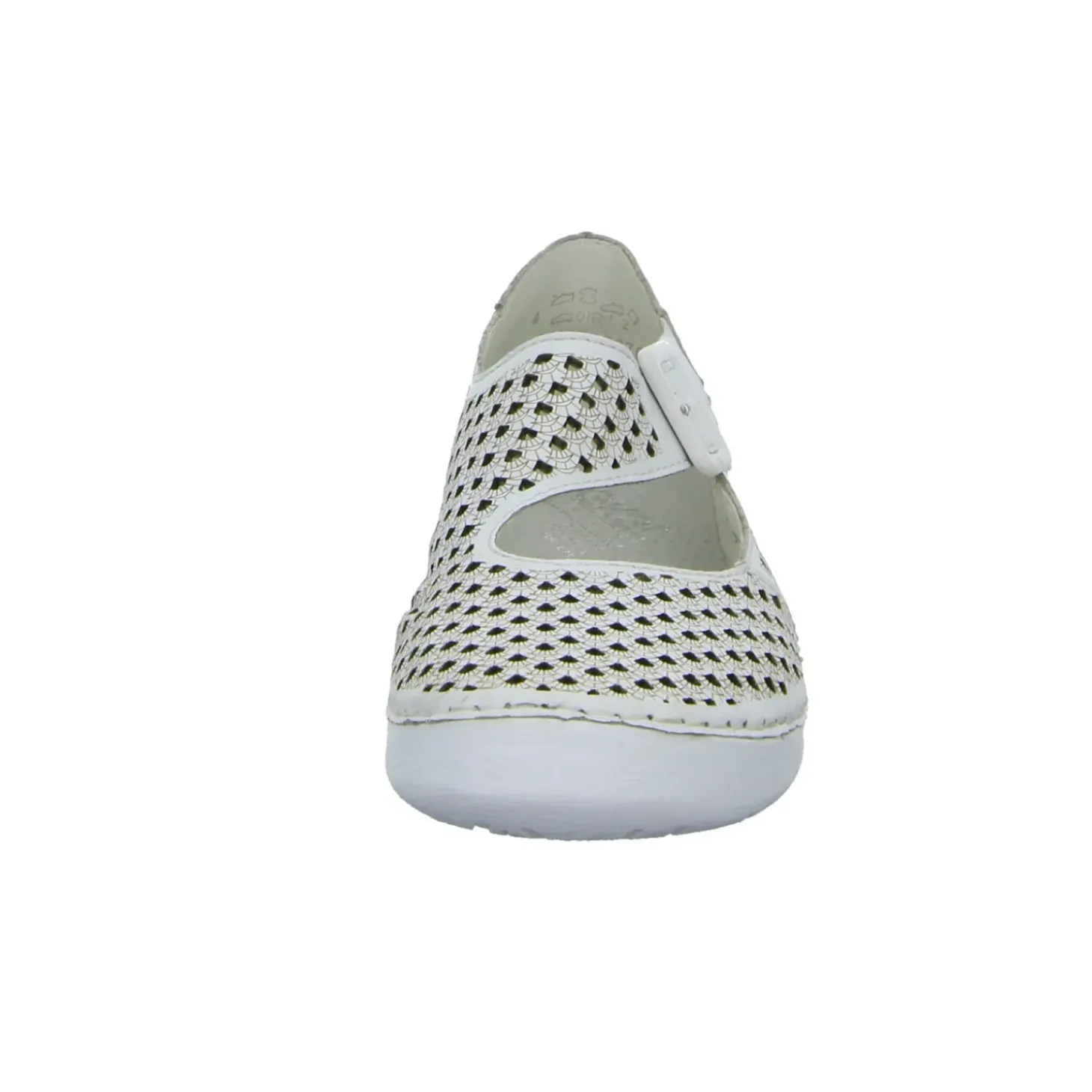 Rieker Slipper/Kletthalbschuh luftdurchlässig (durchbrochenes/geflochtenes Obermaterial)