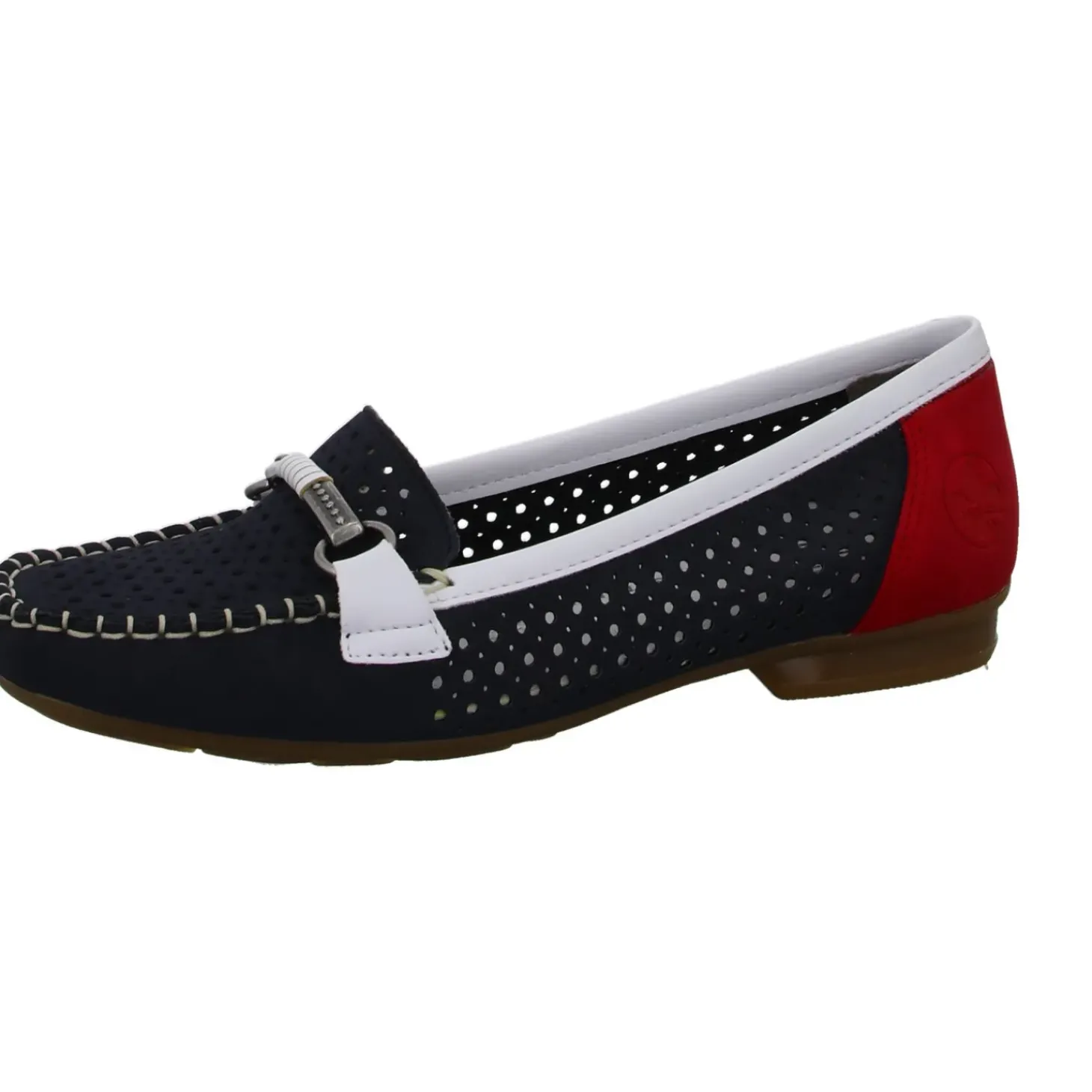 Rieker Slipper/Kletthalbschuh luftdurchlässig (durchbrochenes/geflochtenes Obermaterial)