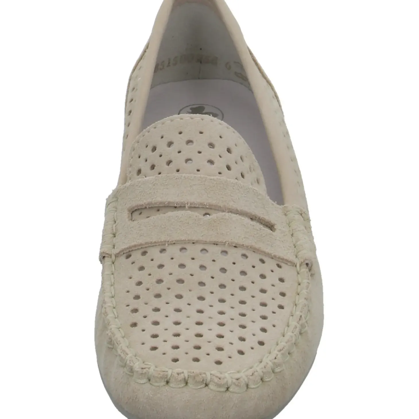 Rieker Slipper/Kletthalbschuh luftdurchlässig (durchbrochenes/geflochtenes Obermaterial)