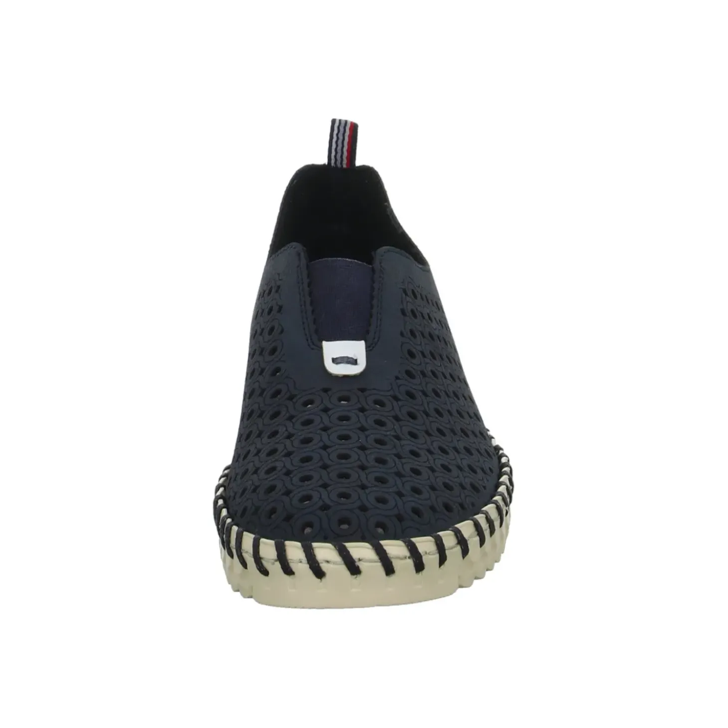 Rieker Slipper/Kletthalbschuh luftdurchlässig (durchbrochenes/geflochtenes Obermaterial)
