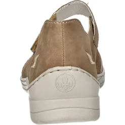 Rieker Slipper/Kletthalbschuh luftdurchlässig (durchbrochenes/geflochtenes Obermaterial)