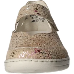 Rieker Slipper/Kletthalbschuh luftdurchlässig (durchbrochenes/geflochtenes Obermaterial)
