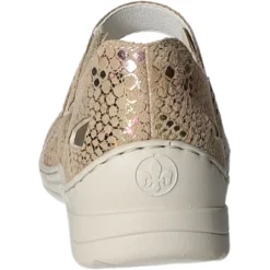 Rieker Slipper/Kletthalbschuh luftdurchlässig (durchbrochenes/geflochtenes Obermaterial)