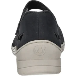 Rieker Slipper/Kletthalbschuh luftdurchlässig (durchbrochenes/geflochtenes Obermaterial)