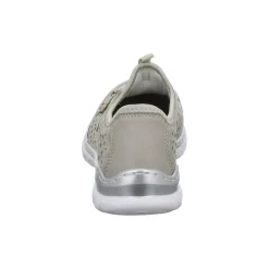 Rieker Slipper/Kletthalbschuh luftdurchlässig (durchbrochenes/geflochtenes Obermaterial)