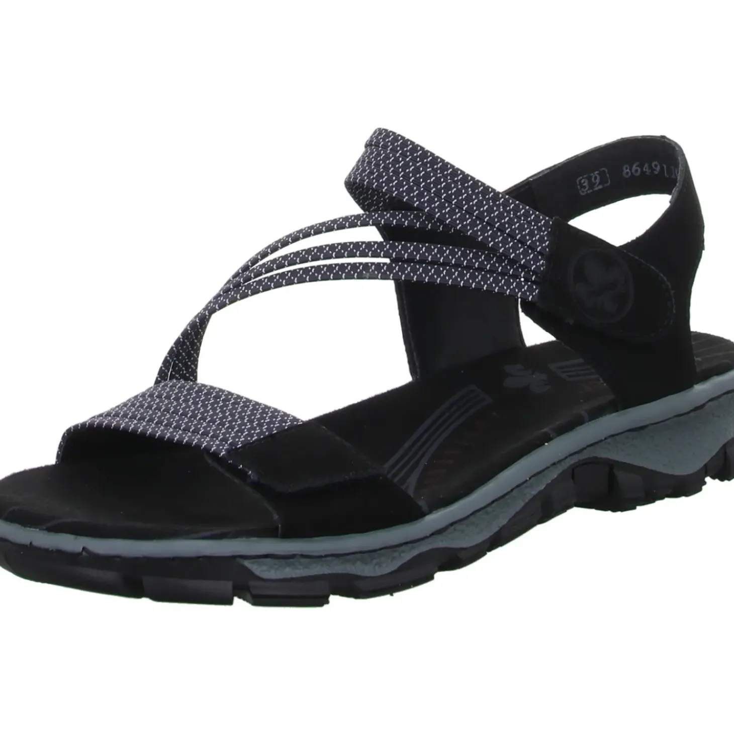 Rieker Sportliche Sandalette bis 30mm Sohlenhöhe