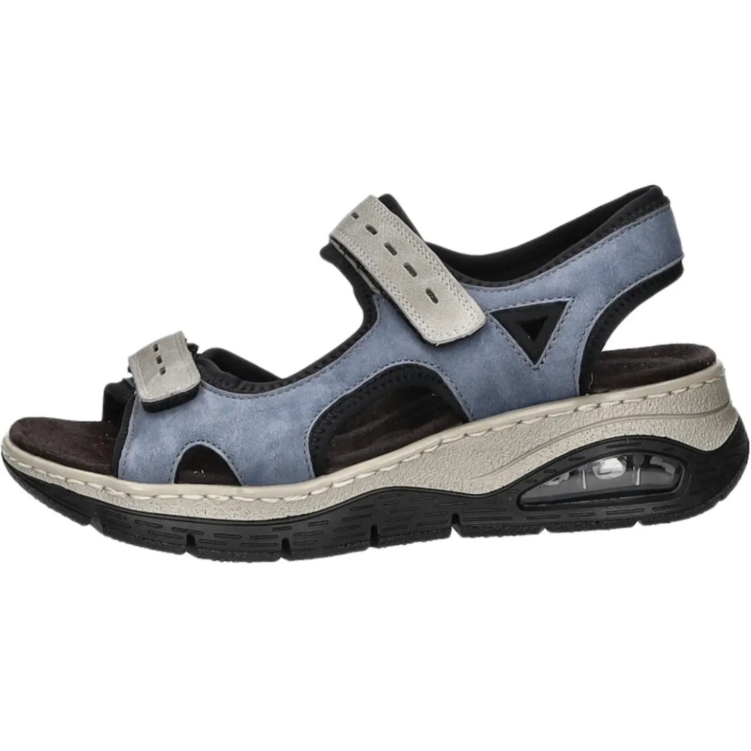 Rieker Sportliche Sandalette bis 30mm Sohlenhöhe