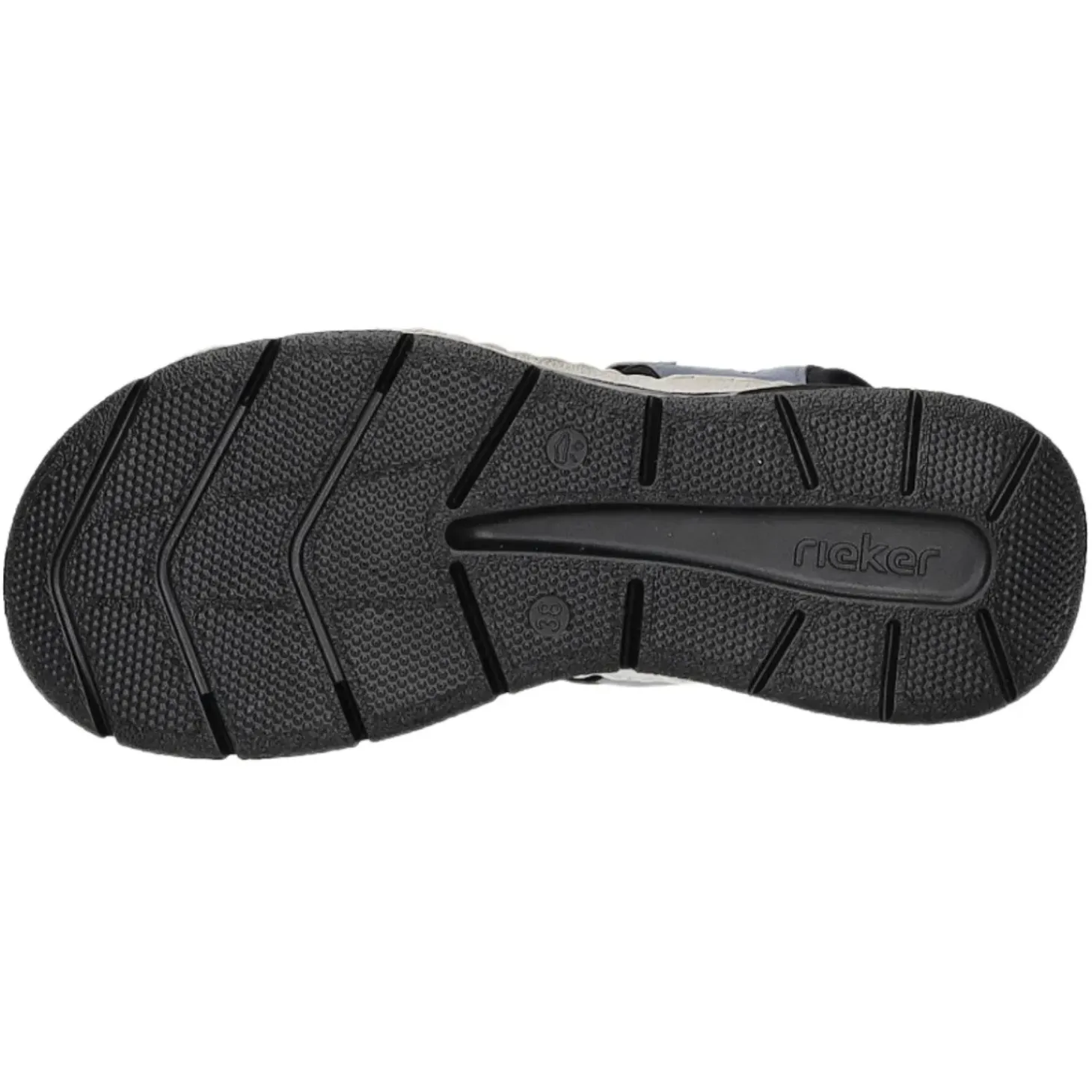 Rieker Sportliche Sandalette bis 30mm Sohlenhöhe