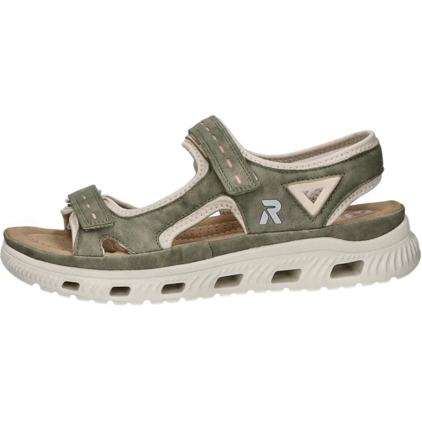 Rieker Sportliche Sandalette bis 30mm Sohlenhöhe