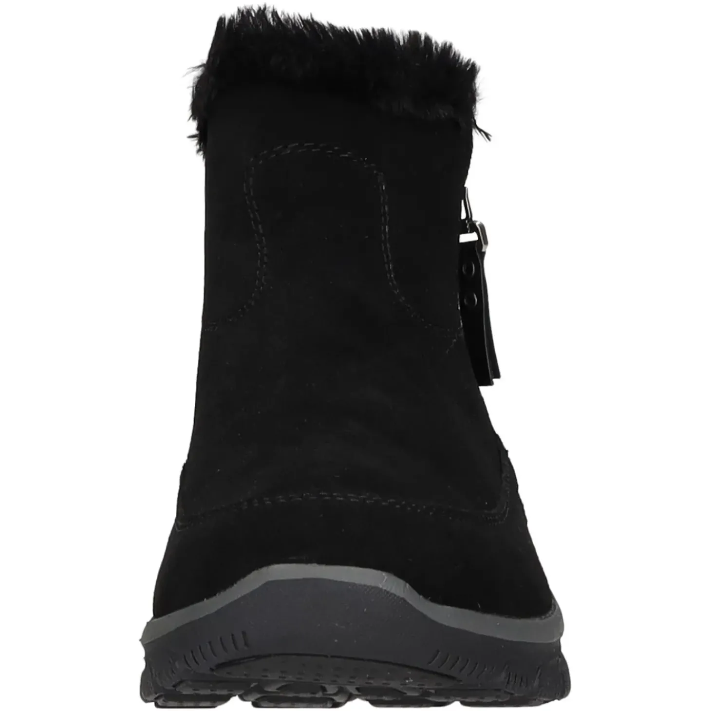 Skechers Schlupf-/Reißverschlußstiefelette Warmfutter bis 35mm Absatz (casual) Easy Going-COOL ZIP!