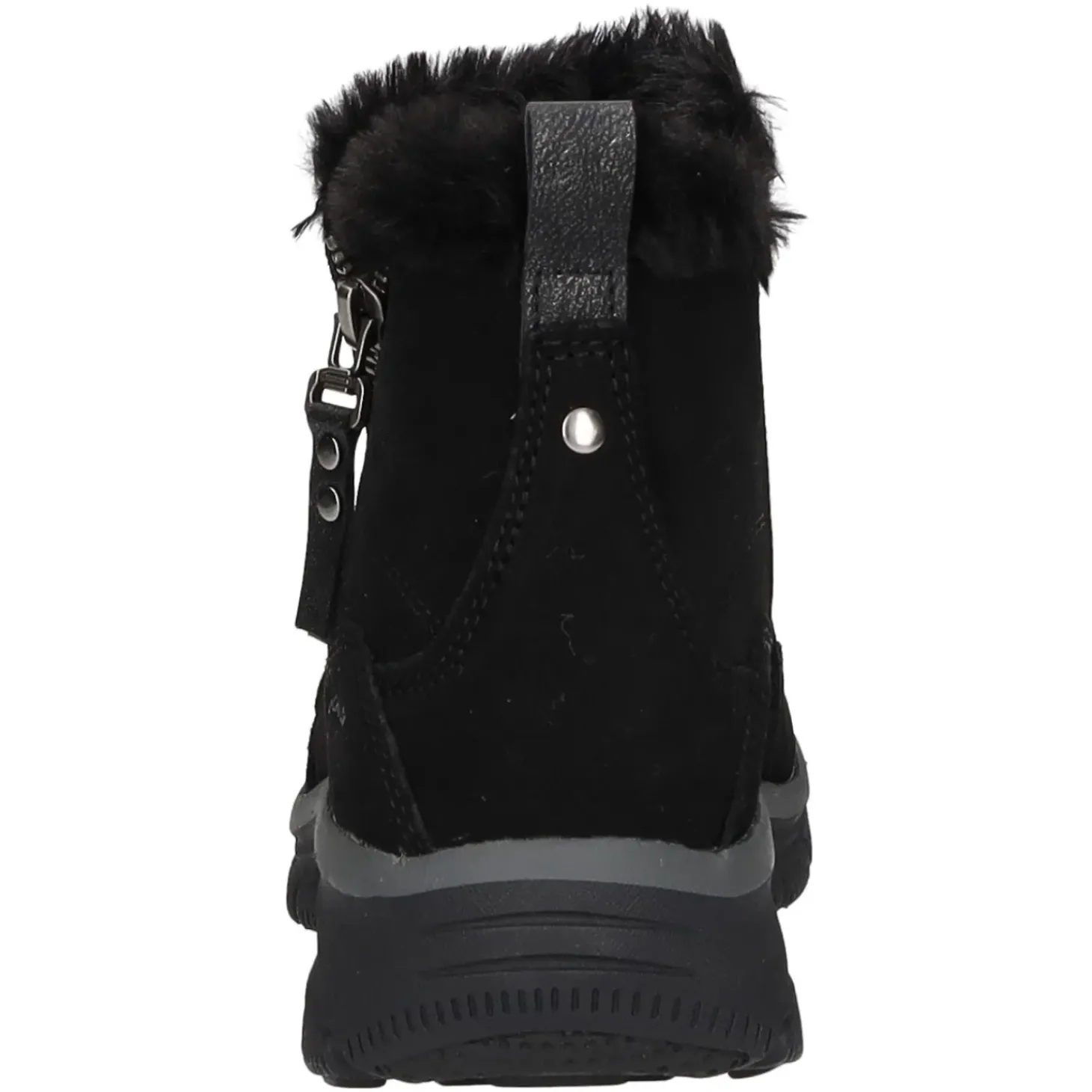 Skechers Schlupf-/Reißverschlußstiefelette Warmfutter bis 35mm Absatz (casual) Easy Going-COOL ZIP!