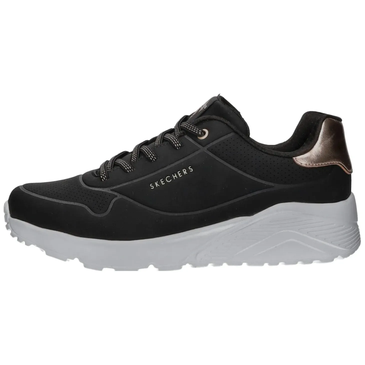 Skechers Schnürhalbschuh (casual) UNO LITE-METALLIC MODE