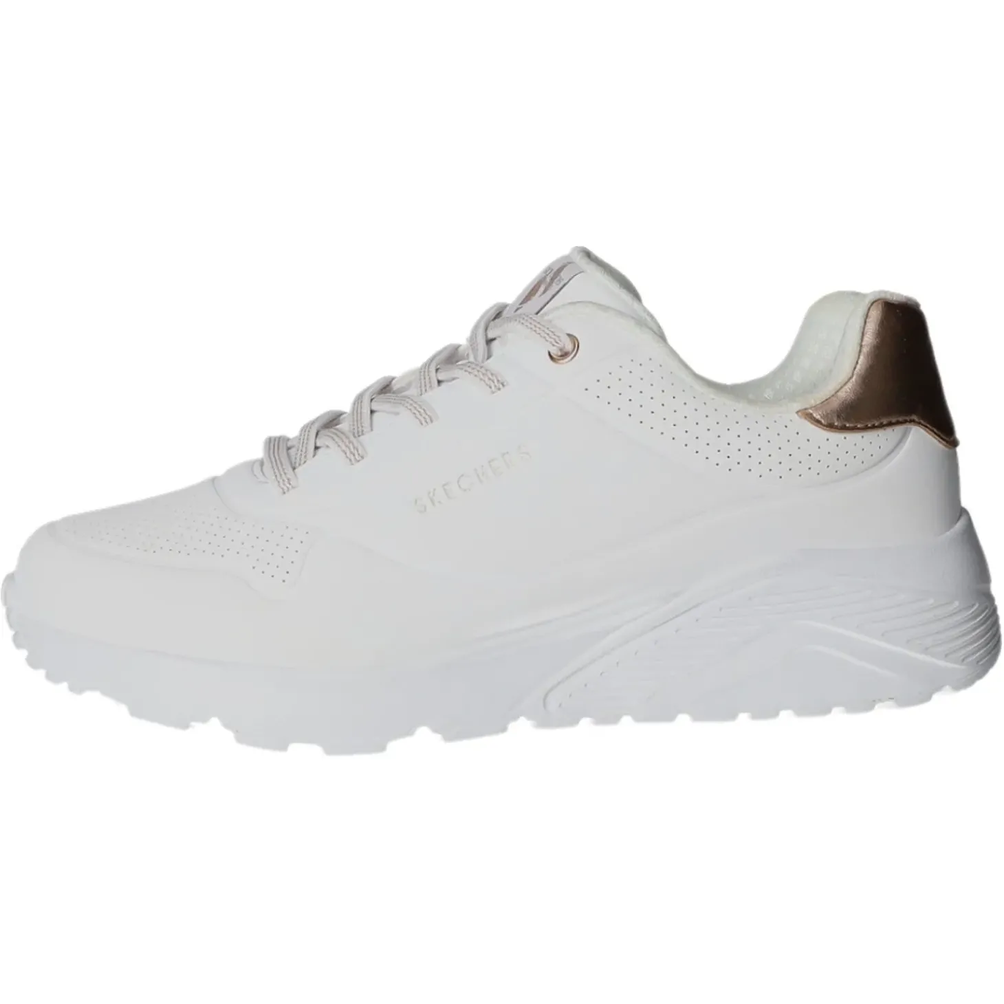 Skechers Schnürhalbschuh (casual) UNO LITE-METALLIC MODE