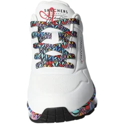 Skechers Schnürhalbschuh Sneaker (sportlich) UNO-RAVAGED LOVE