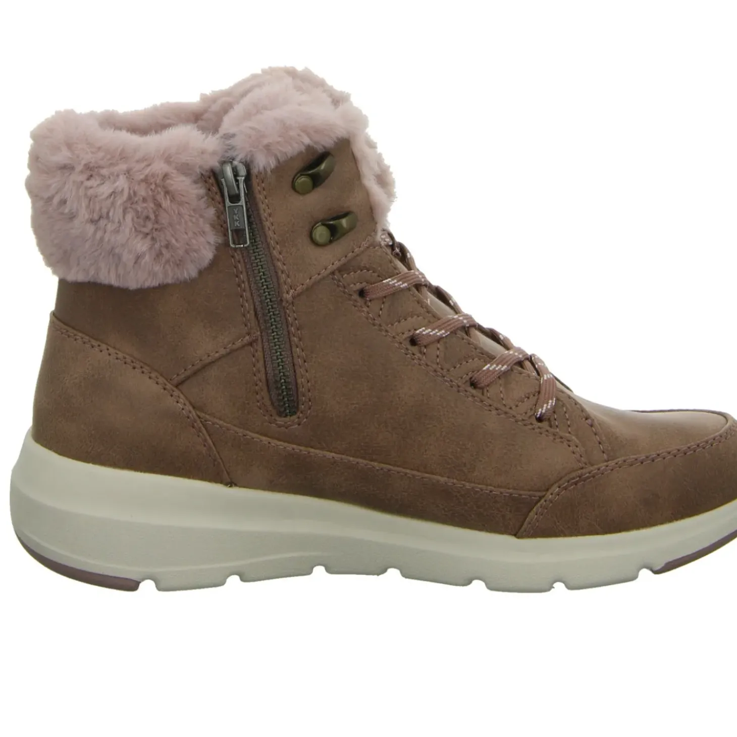 Skechers Schnürstiefelette Warmfutter bis 35mm Absatz (casual) GLACIAL ULTRA-Cozyly
