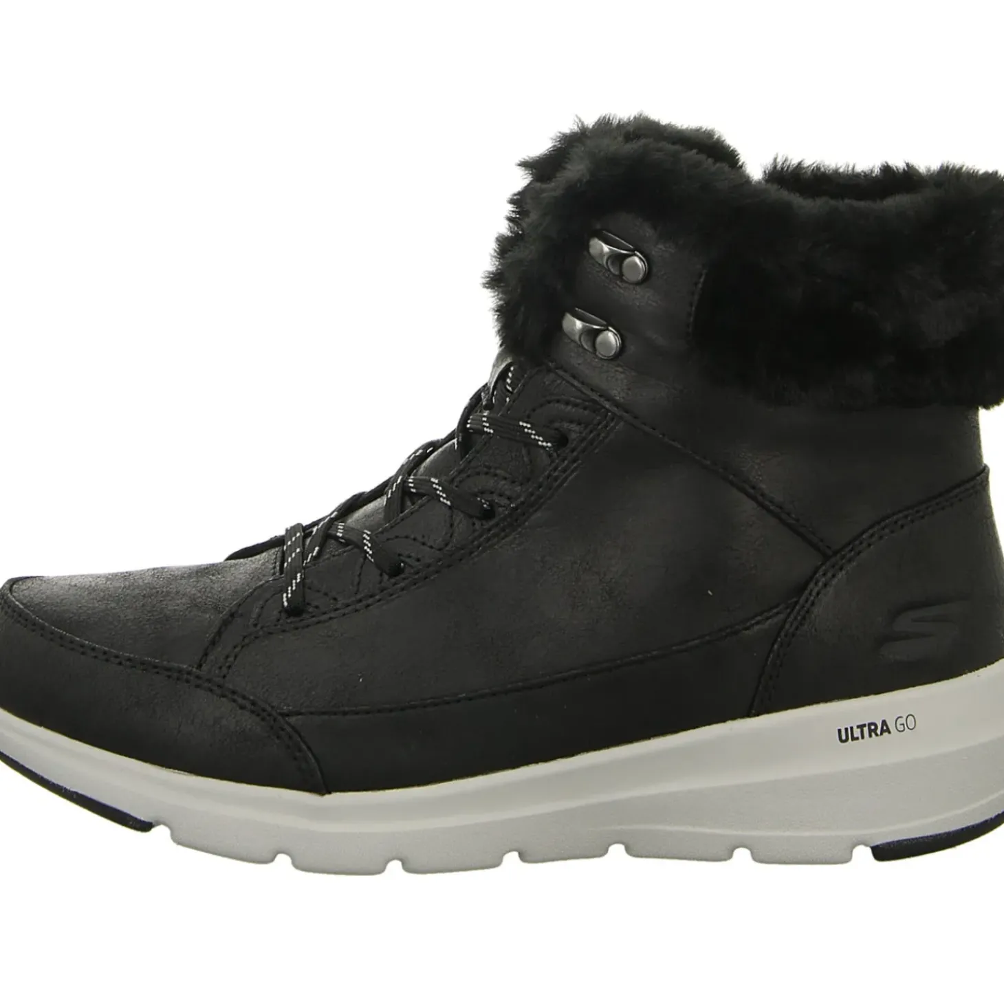 Skechers Schnürstiefelette Warmfutter bis 35mm Absatz (casual) GLACIAL ULTRA-Cozyly