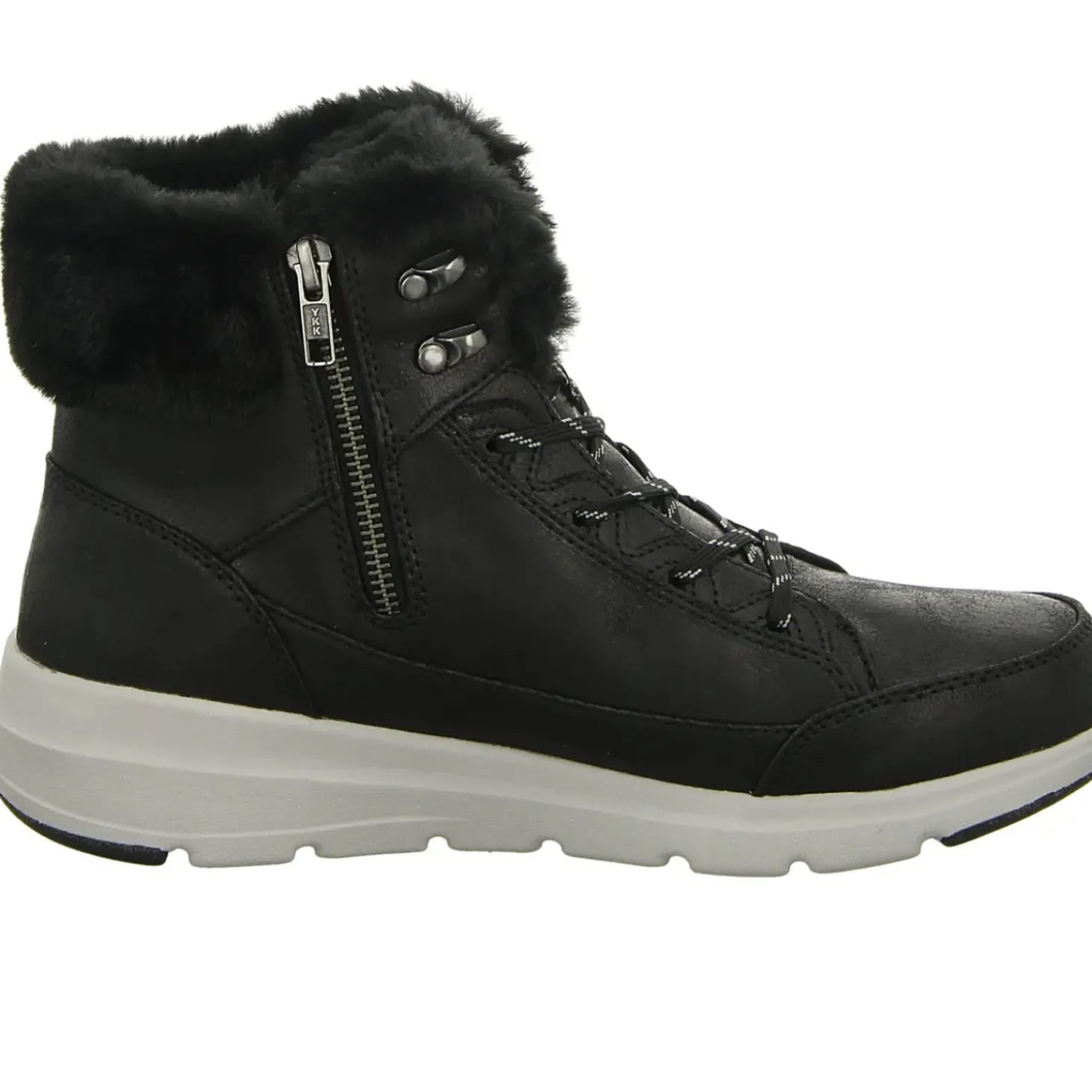 Skechers Schnürstiefelette Warmfutter bis 35mm Absatz (casual) GLACIAL ULTRA-Cozyly