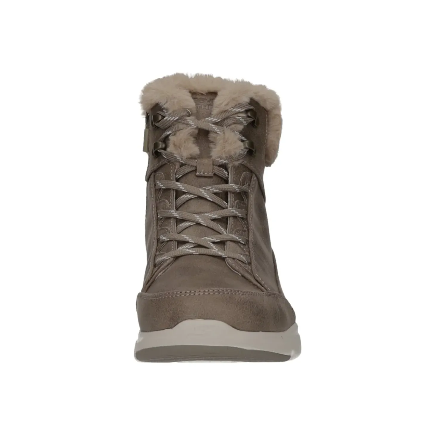 Skechers Schnürstiefelette Warmfutter bis 35mm Absatz (casual) Glacial Ultra-Cozyly