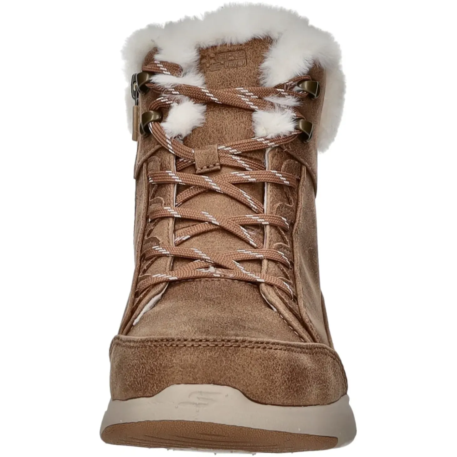 Skechers Schnürstiefelette Warmfutter bis 35mm Absatz (casual) GLACIAL ULTRA-COZYLY