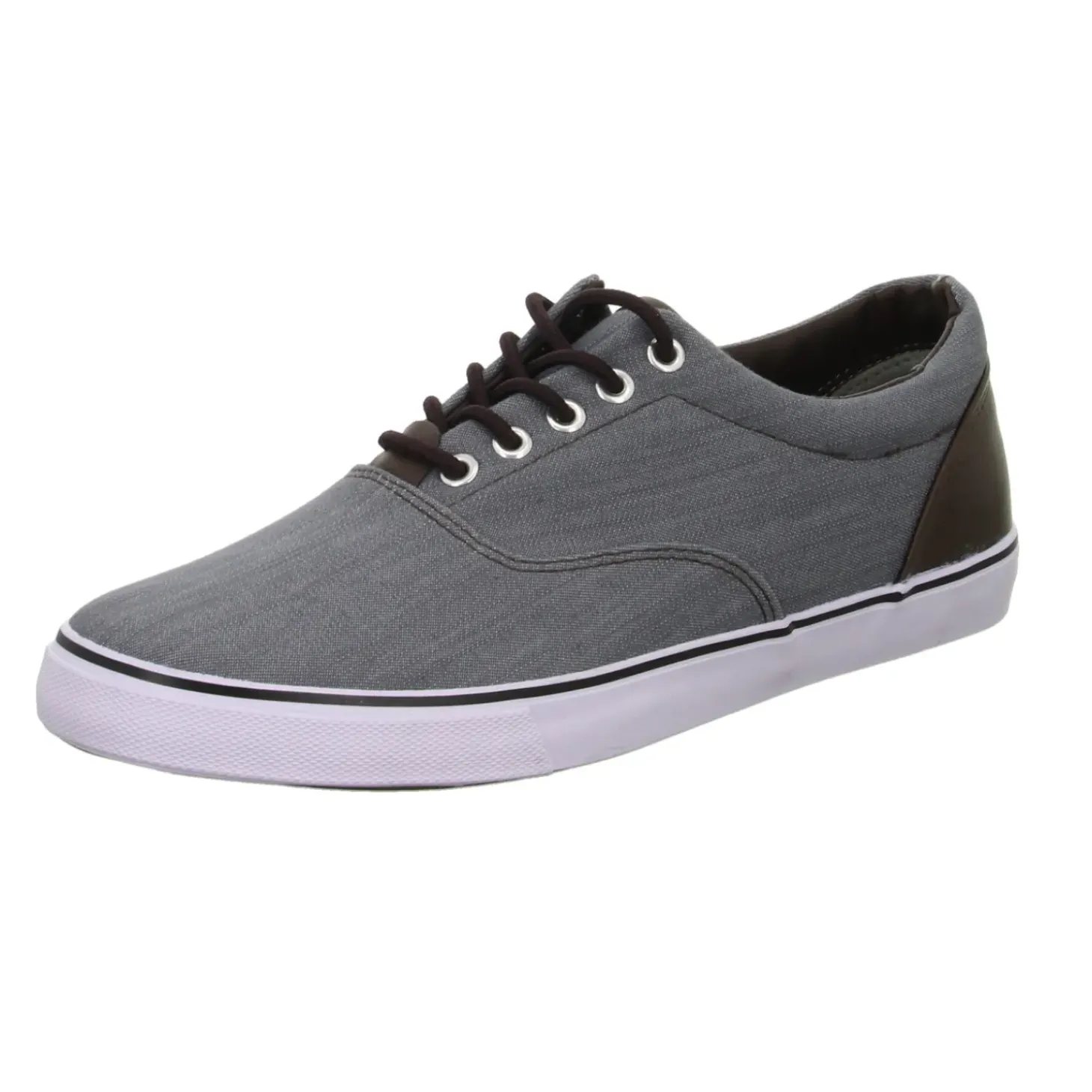 Sneakers Leinen Schnürhalbschuh