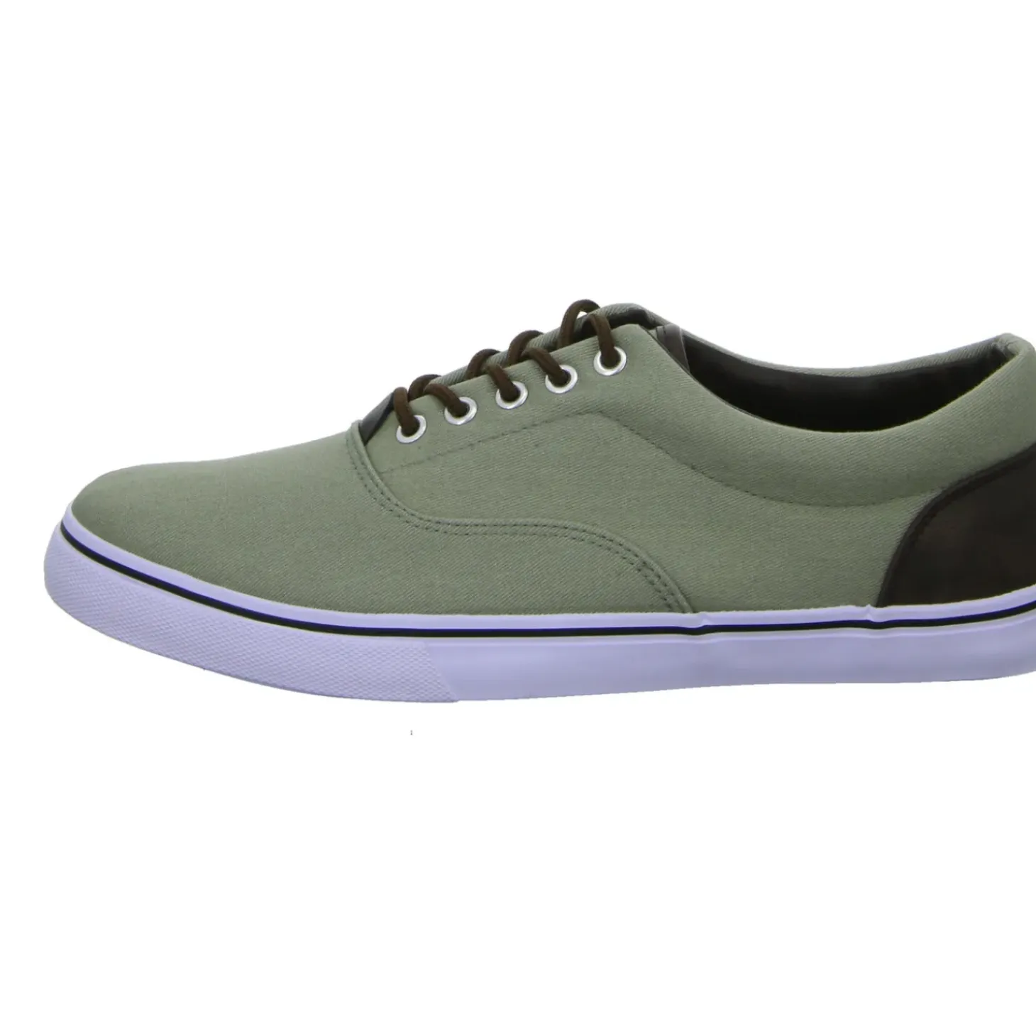 Sneakers Leinen Schnürhalbschuh