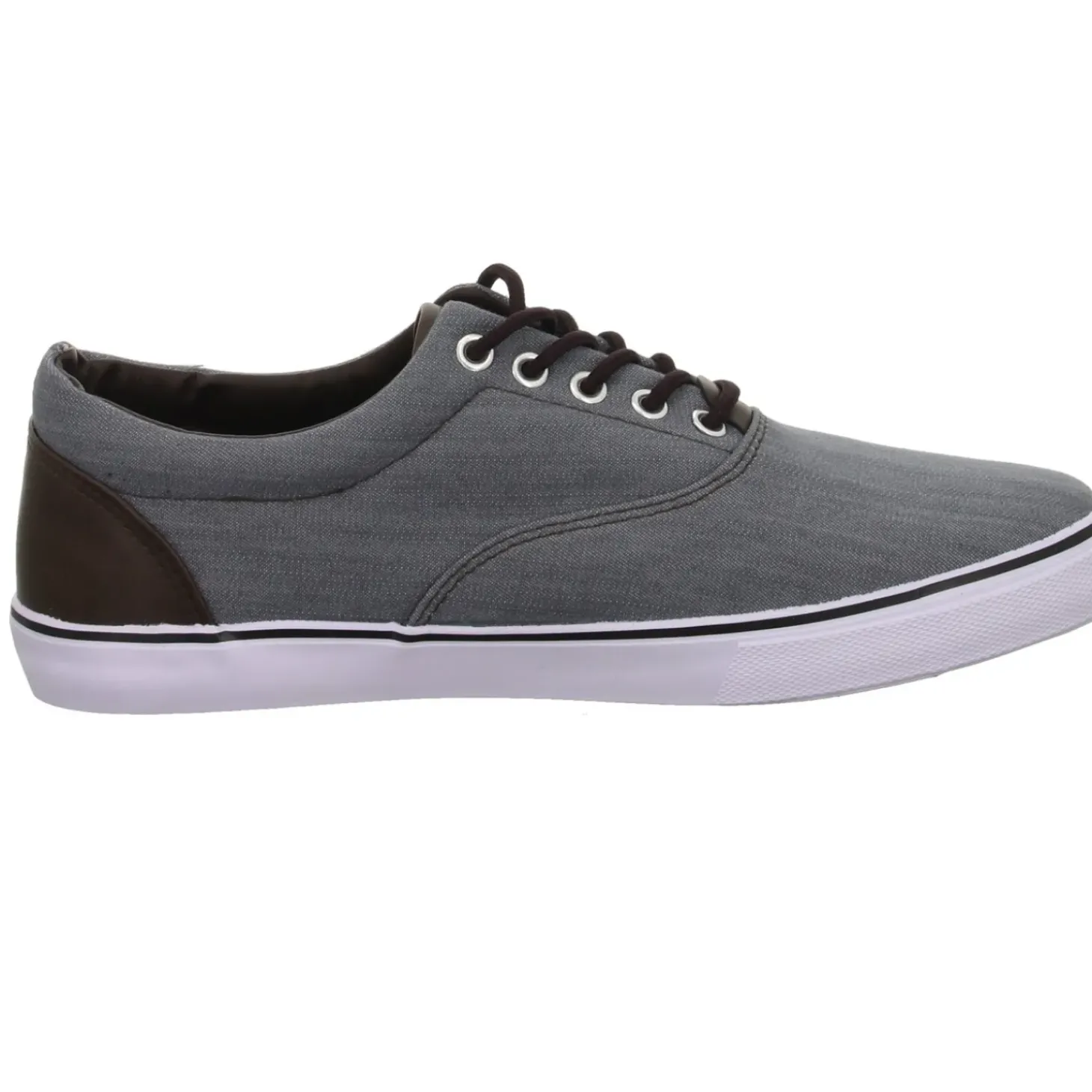 Sneakers Leinen Schnürhalbschuh