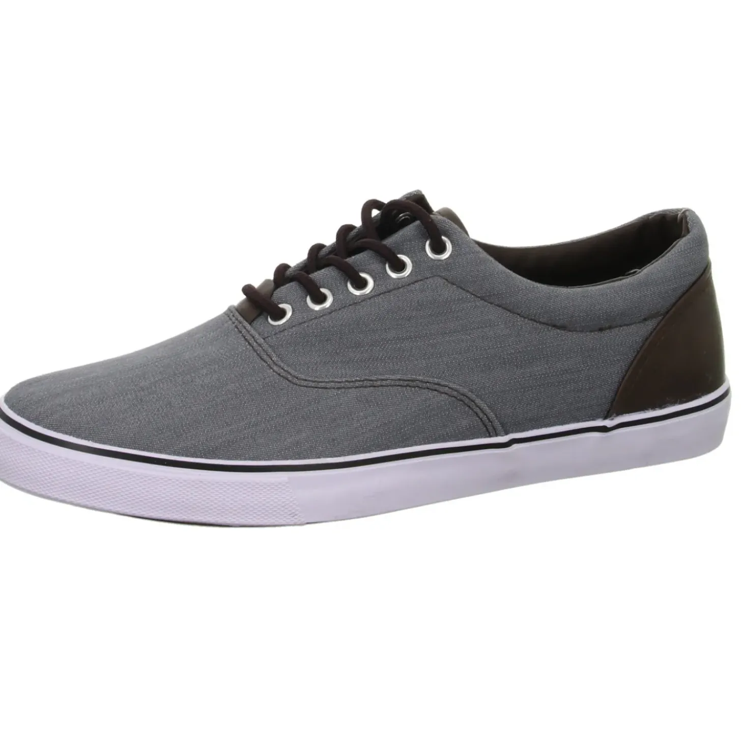 Sneakers Leinen Schnürhalbschuh