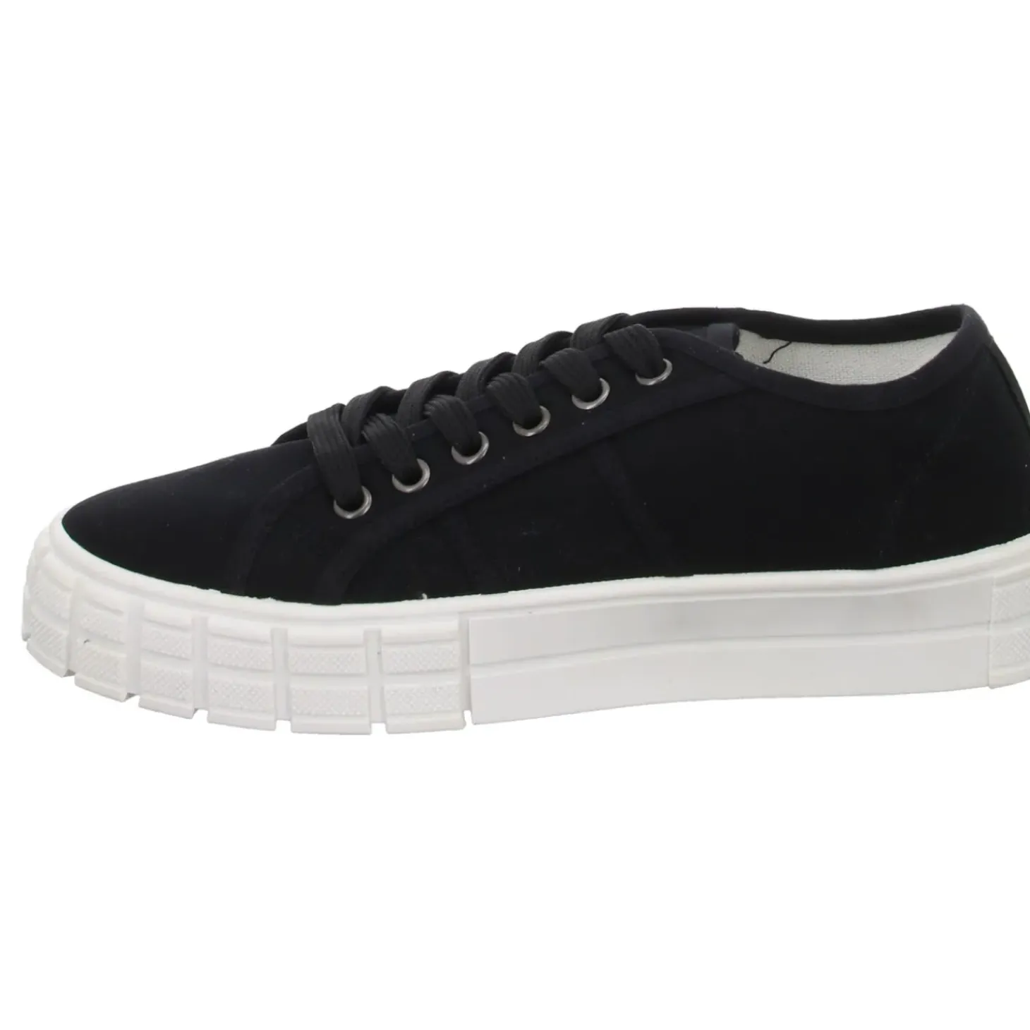 Sneakers Leinen Schnürhalbschuh