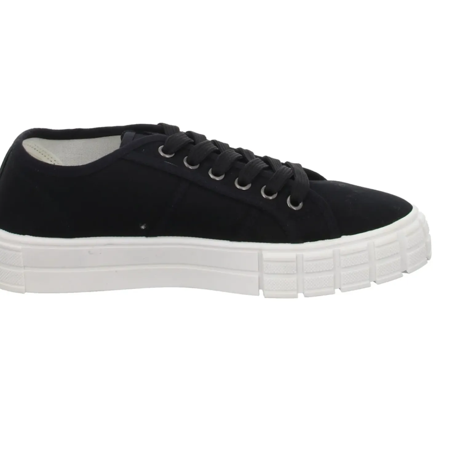 Sneakers Leinen Schnürhalbschuh