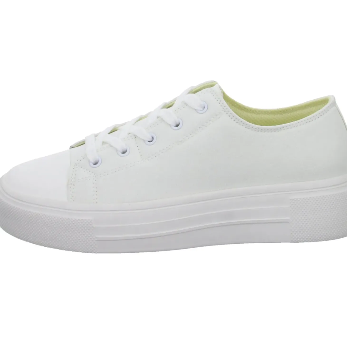 Sneakers Leinen Schnürhalbschuh