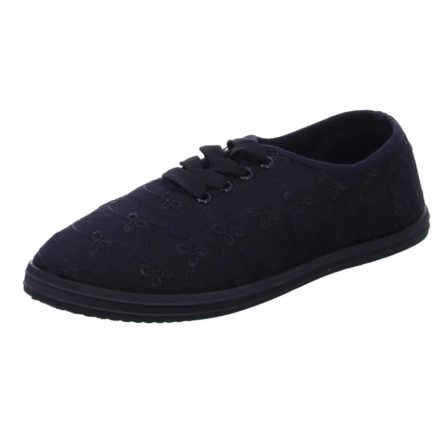 Sneakers Leinen Schnürhalbschuh