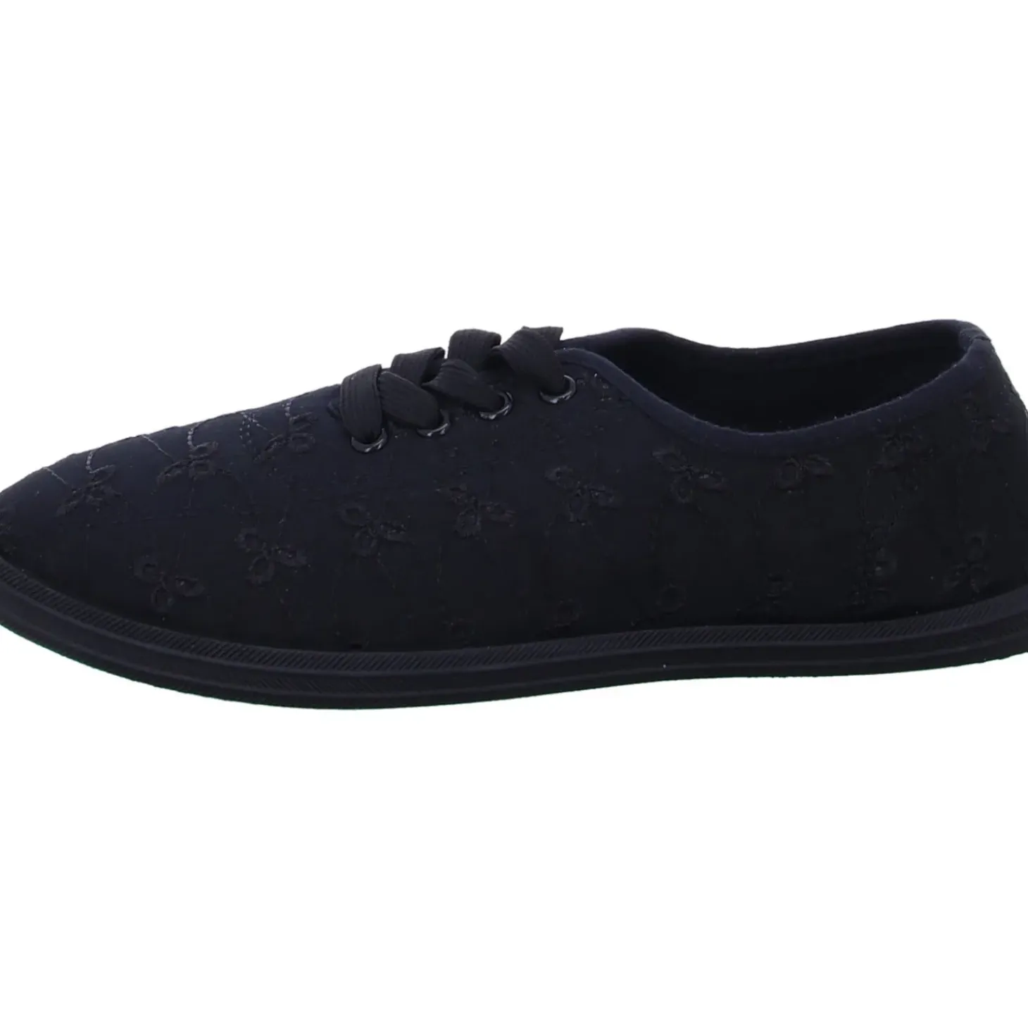 Sneakers Leinen Schnürhalbschuh