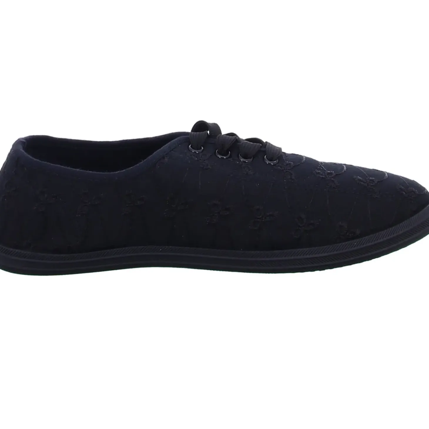 Sneakers Leinen Schnürhalbschuh
