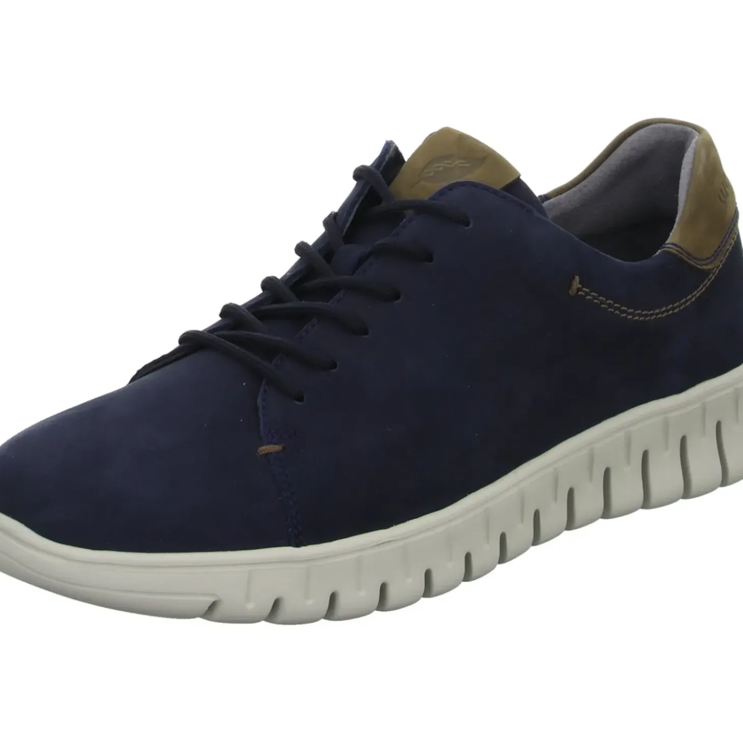 Waldläufer Schnürhalbschuh mit Mehrweite Freizeit (sportlicher Boden) H-Baldo