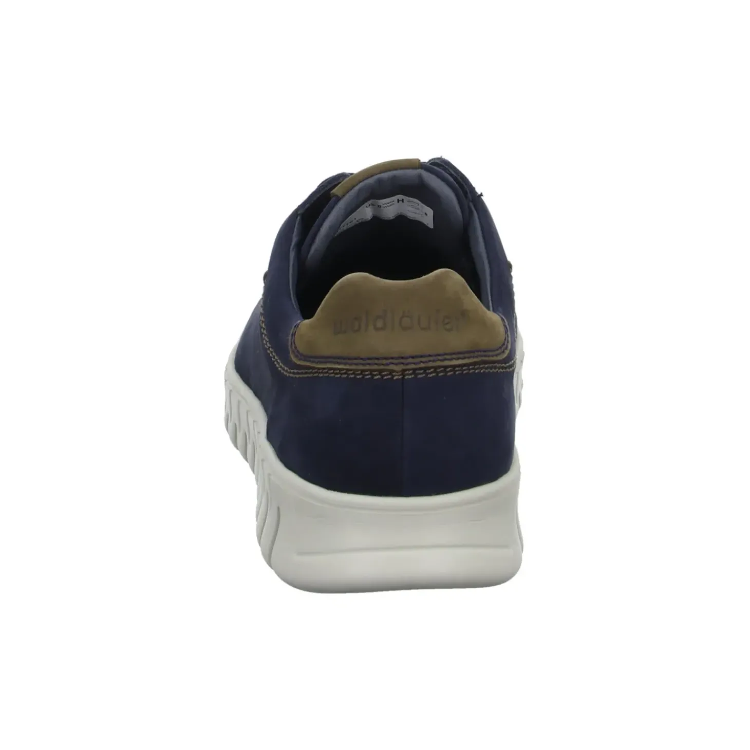 Waldläufer Schnürhalbschuh mit Mehrweite Freizeit (sportlicher Boden) H-Baldo
