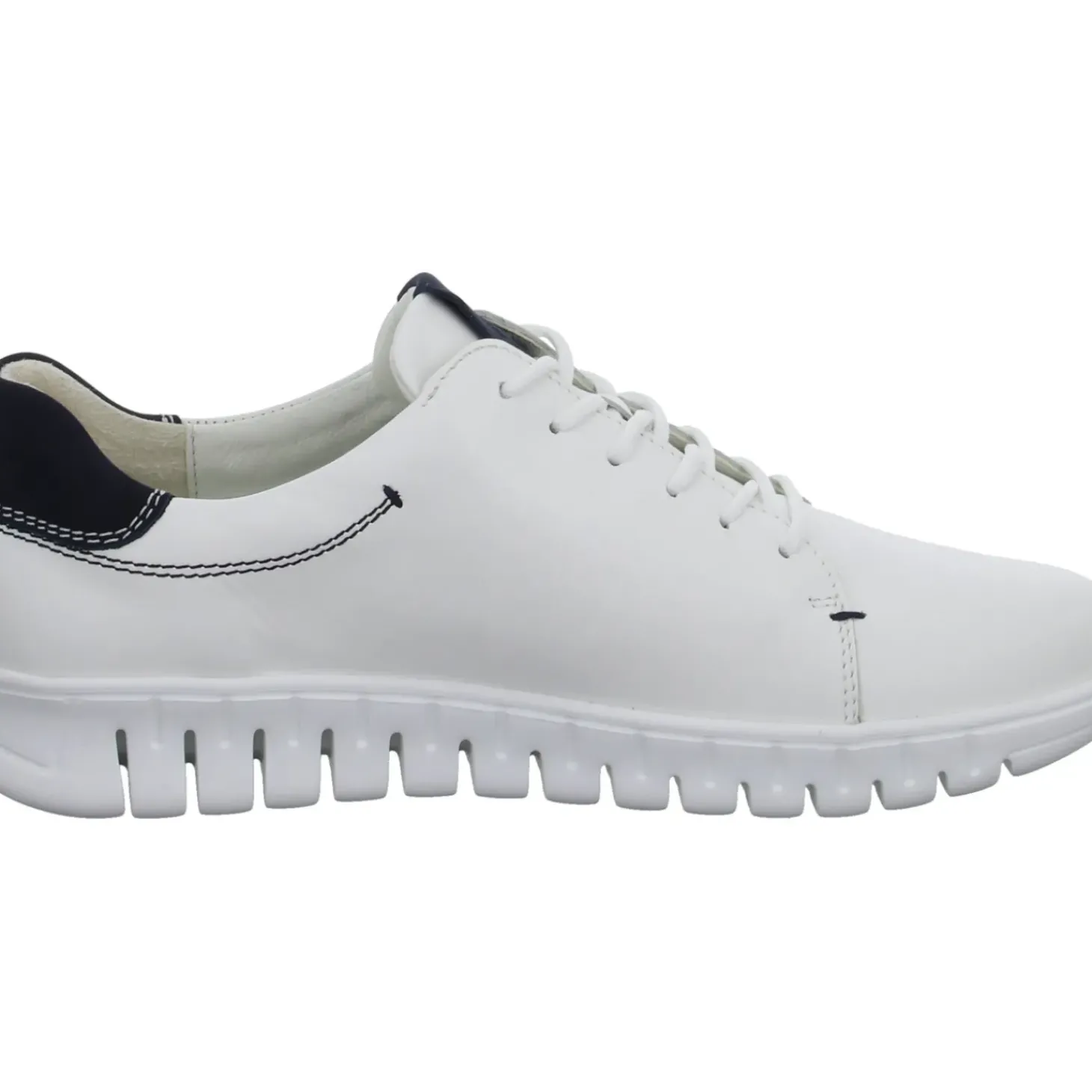 Waldläufer Schnürhalbschuh mit Mehrweite Freizeit (sportlicher Boden) H-BALDO