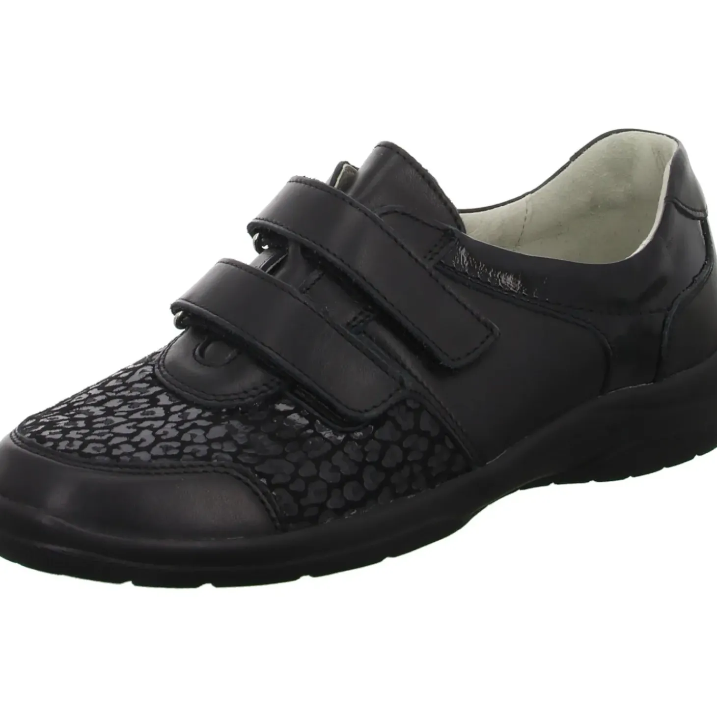 Waldläufer Slipper/Kletthalbschuh mit Mehrweite Freizeit (casual) Hesna