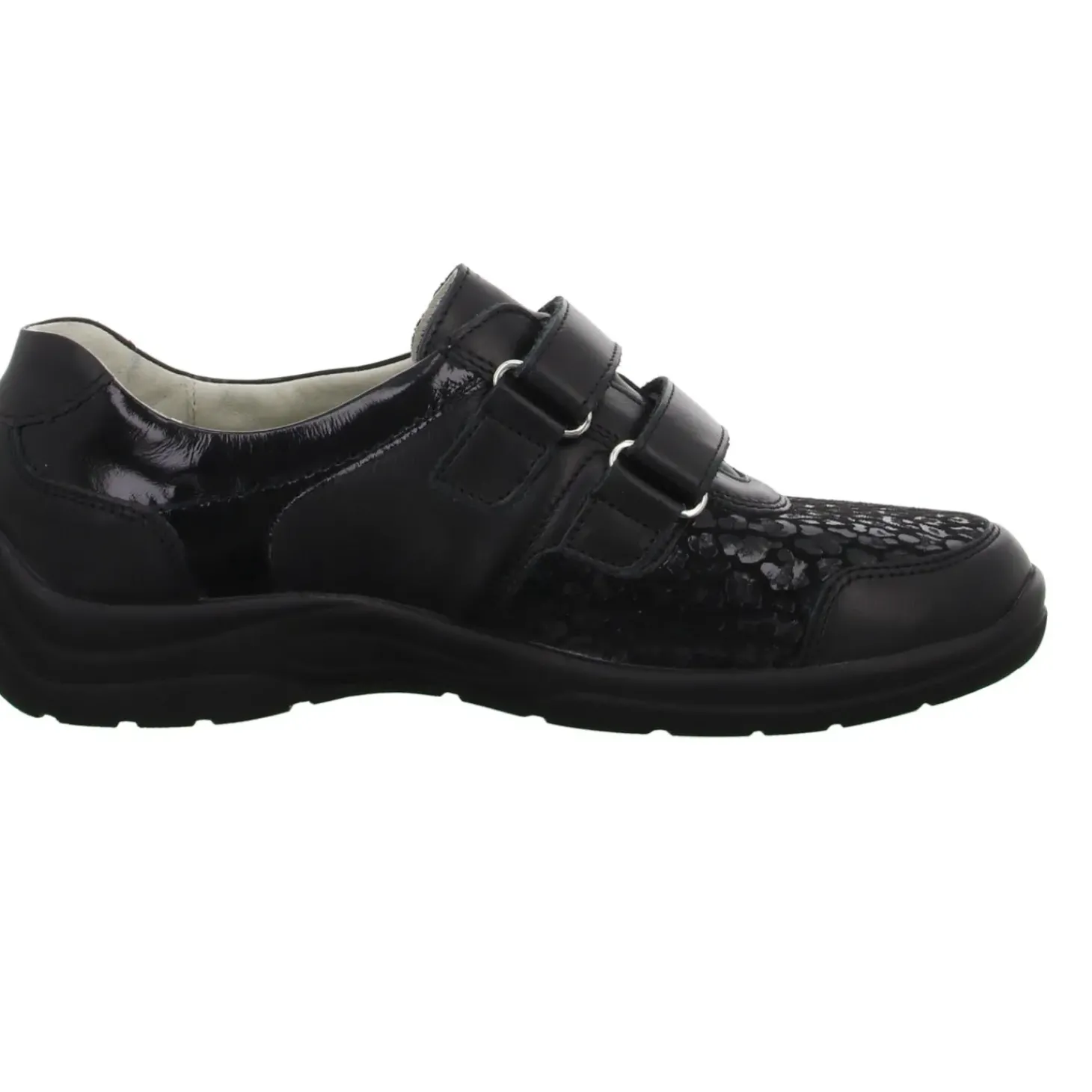 Waldläufer Slipper/Kletthalbschuh mit Mehrweite Freizeit (casual) Hesna
